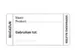 Daymark Sticker Label Magazijn afwasbaar Rol 250 Stuks