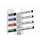 Whiteboard stifthouder MAUL universeel acryl magnetisch voor 4 stiften