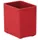 Inzetbak HxLxB 54x53x40mm Polystyreen Rood 50 stuks
