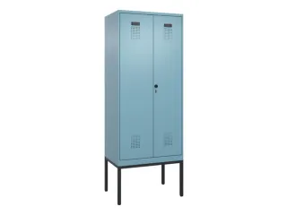 PBM-locker,HxBxD 2120x800x500mm,2vak,vak B 400mm,draaigrendel - 2