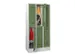 dubbeldekse locker,HxBxD 1850x900x500mm,3x2vak.,RAL7035,front RAL6011