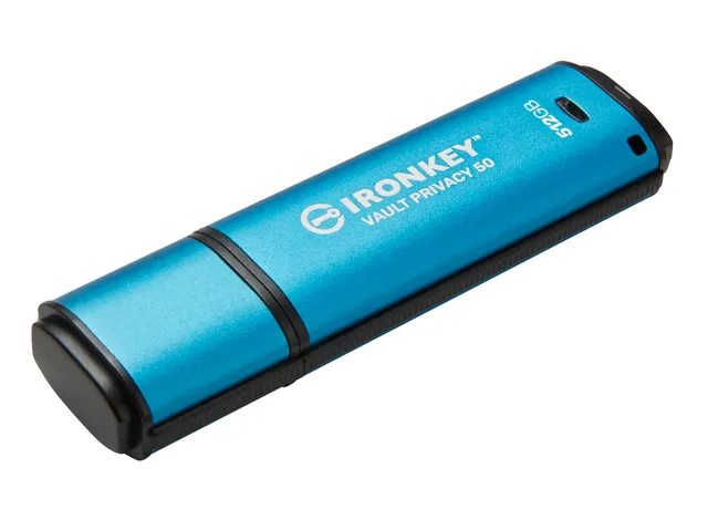 512GB IronKey Vault Privacy 50 AES-256 versleuteling, FIPS 197