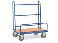 Platenwagen Draagverm. 500kg Lxb 1070x335mm Ral 5007