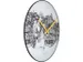 Horloge murale NeXtime 'Sax City' Ø40cm verre/métal