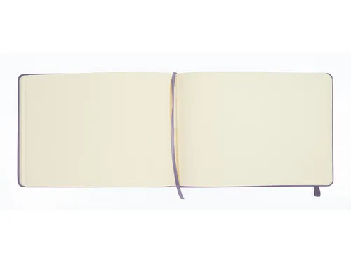Schetsboek Kangaro A5 landscape heather purple PU HC 80 vel 140gr room