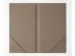 Chemise à factures Sigel 130x230x10mm beige 2 pochettes d'insertion