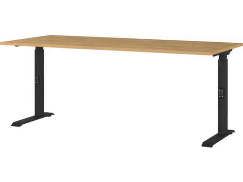 In hoogte verstelbaar bureau,HxBxD 680-910x1800x800mm