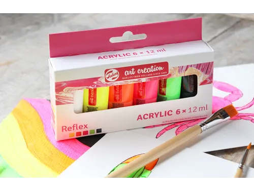 Acrylverf Talens Art Creation Reflex assorti 6 tubes à 12 ml