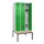 locker met bank,HxBxD 2120x900x815mm,3vak,vak B 300mm,draaigrendel