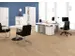 kantoorstelling,HxBxD 1920x1200x430mm,decor romp esdoorn