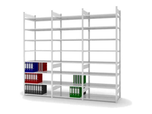 rayonnage pour classeurs,rayonnage départ,HxlxP 2700x1060x635mm