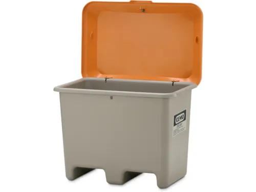 strooigoedbak,200l,HxBxD 690x890x600mm,GVK,grijs,deksel oranje