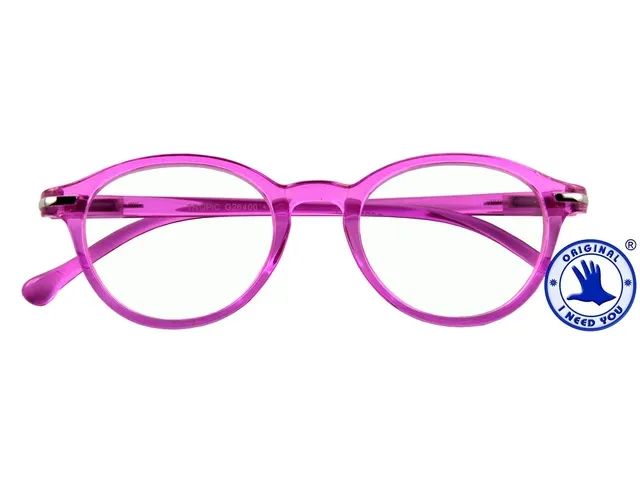 Leesbril I Need You +1.00 dpt Tropic roze