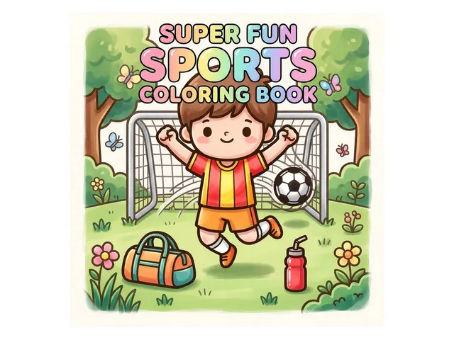 Kleurboek Ultimate Sports