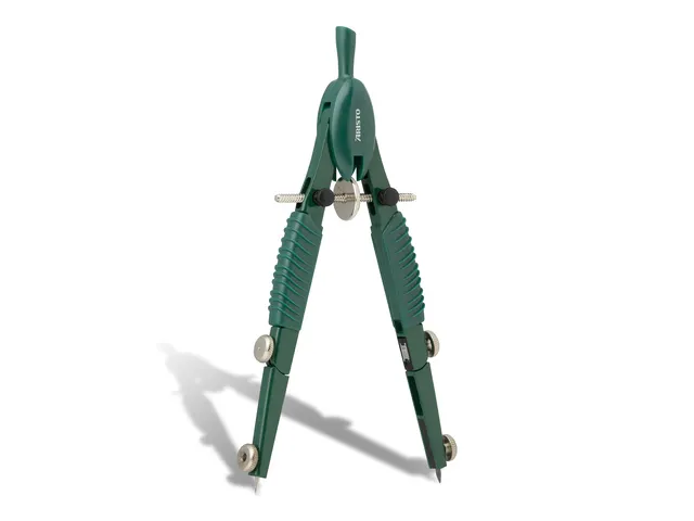 Compas à réglage rapide Aristo Topline Mystic green