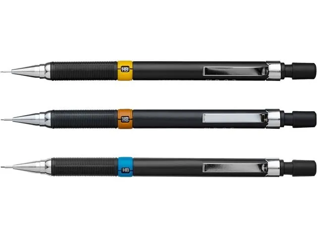 Vulpotlodenset Aristo HB 0.35/0.5/0.7mm met gratis potloodstiftjes