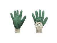 Textiel Handschoen Gardener Maat 7 Latex Groen Wit