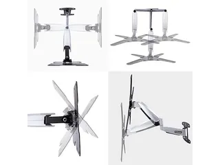 Muurbeugel Full Motion TV 23-55 Inch Zwart - 6