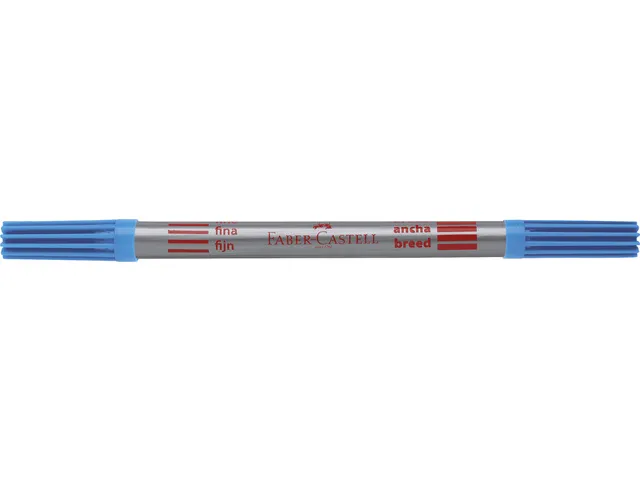viltstiften Faber-Castell Duo etui met 10 stuks