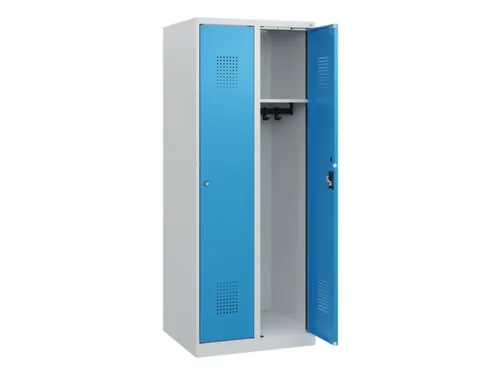 schoollocker,HxBxD 1530x600x500mm,2vak,vak B 300mm,cil.-slot