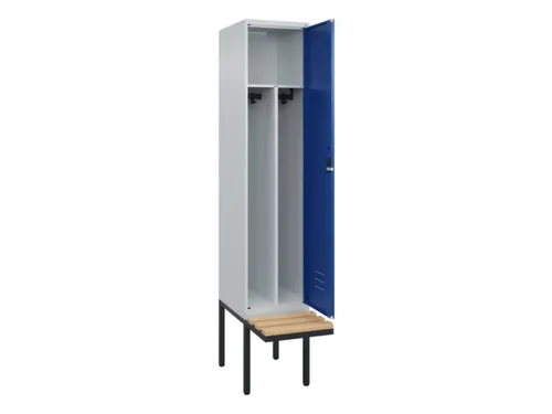 locker voor scheiding van kleding,HxBxD 2120x400x815mm,1vak