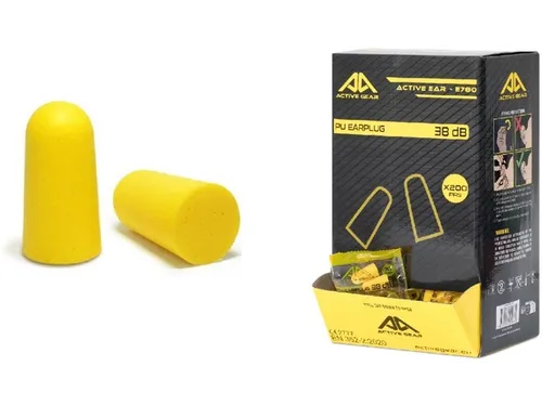 Oordoppen Active Gear 38 dB 200 paar geel