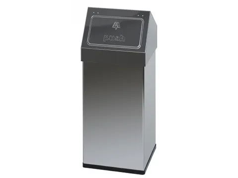 Carro-Push Afvalbak 55 Liter RVS