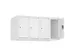 opzetkast,v. locker,4vak.,vak B 250mm,HxBxD 500x1000x500mm,vleugeldeur