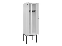 locker voor scheiding van kleding,HxBxD 2120x600x500mm,2vak
