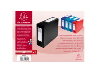 Klasseerdoos PP opaa k rug 100mm zwart - 3