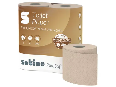 Satino 067130 Toiletpapier MT1 PureSoft 2-laags 4 rollen