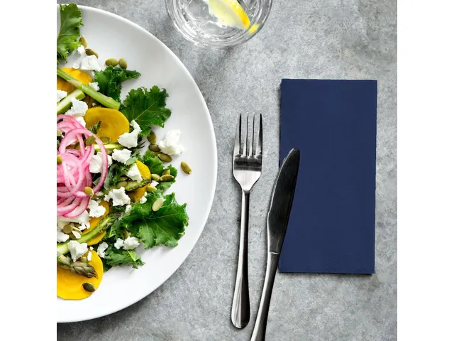 Tork 477419 Soft Lunchservet Advanced Donkerblauw 33x33cm
