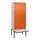 locker voor scheiding van kleding,HxBxD 2120x800x815mm,2vak