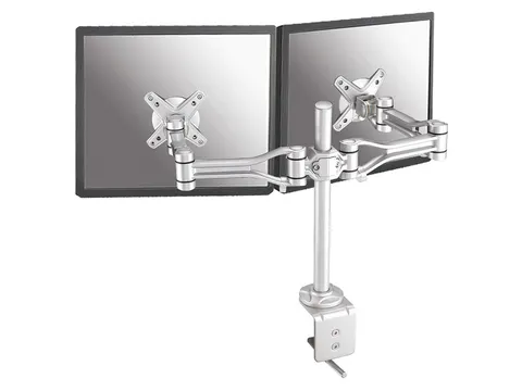 Neomounts Monitorarm Fpma-D1030D 2 Schermen tot 24 Inch Zilver