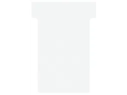 Planbord T-kaart Nobo nr 2 48mm wit