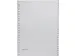 intercalaires, ft A4, perforation 23 trous, PP gris, set 1-52