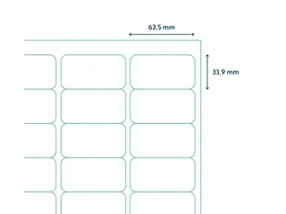 Etiket 88904 Premium 63.5x33.9mm Wit XL Pack 1000 Vel - 3