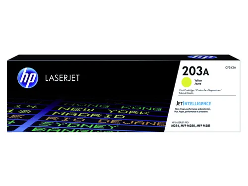 HP CF542A 203A Toner Geel 1.300 Pagina's Origineel