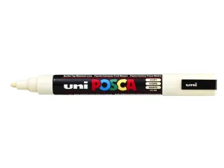 Verfstift Posca PC5M Medium Punt 1,8-2,5mm Ivoor - 1