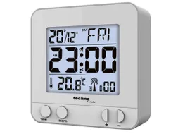Wekker Technoline WT 235 80x80x30mm zilver