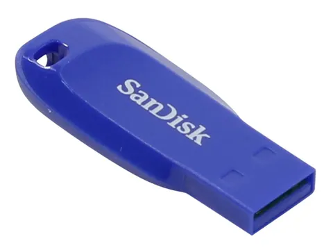 SanDisk Cruzer Blade 32Gb USB Stick Blauw