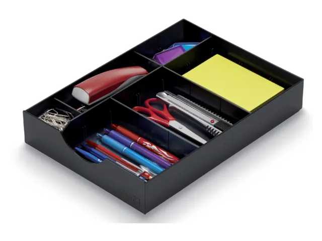 Vakkenlade Styrodoc zwart