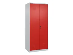 PBM-locker,HxBxD 1850x800x500mm,2vak,vak B 400mm,draaigrendel