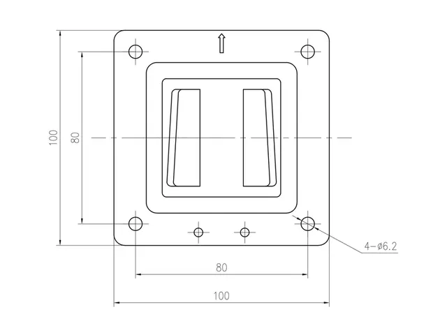 Universele Muurbeugel voor beeldschermen tot 81cm