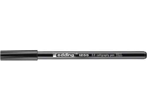 Kalligrafiepen edding 1255 zwart 2.0mm