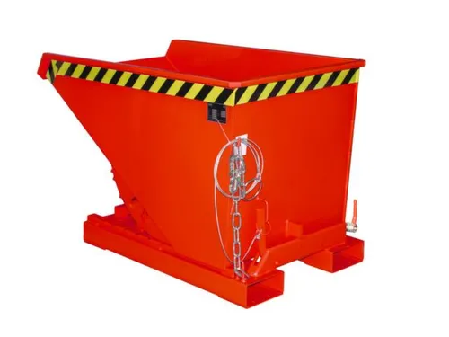 Kiepbak voor spaanders,HxLxB 835x1260x770mm,0,3m³,draagverm. 750kg