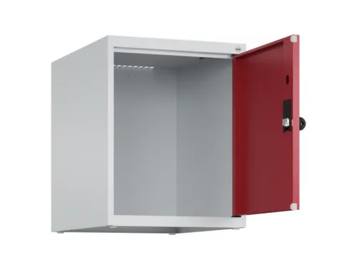 opzetkast,v. locker,1vak.,vak B 400mm,HxBxD 500x400x500mm,vleugeldeur