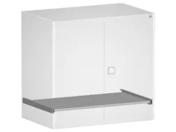 uittrekbaar legbord,v. systeemkast,HxBxD 75x1050x650mm,vakl. 200kg