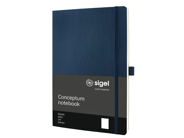 Notitieboek Conceptum A4 mid- night blue blanco SC 194pag 80