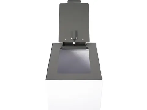 Top Met Klep Voor Afvalbak 60L Donkergrijs